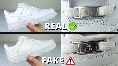 how to tell nike air force 1 fake|authentic nike air force 1.